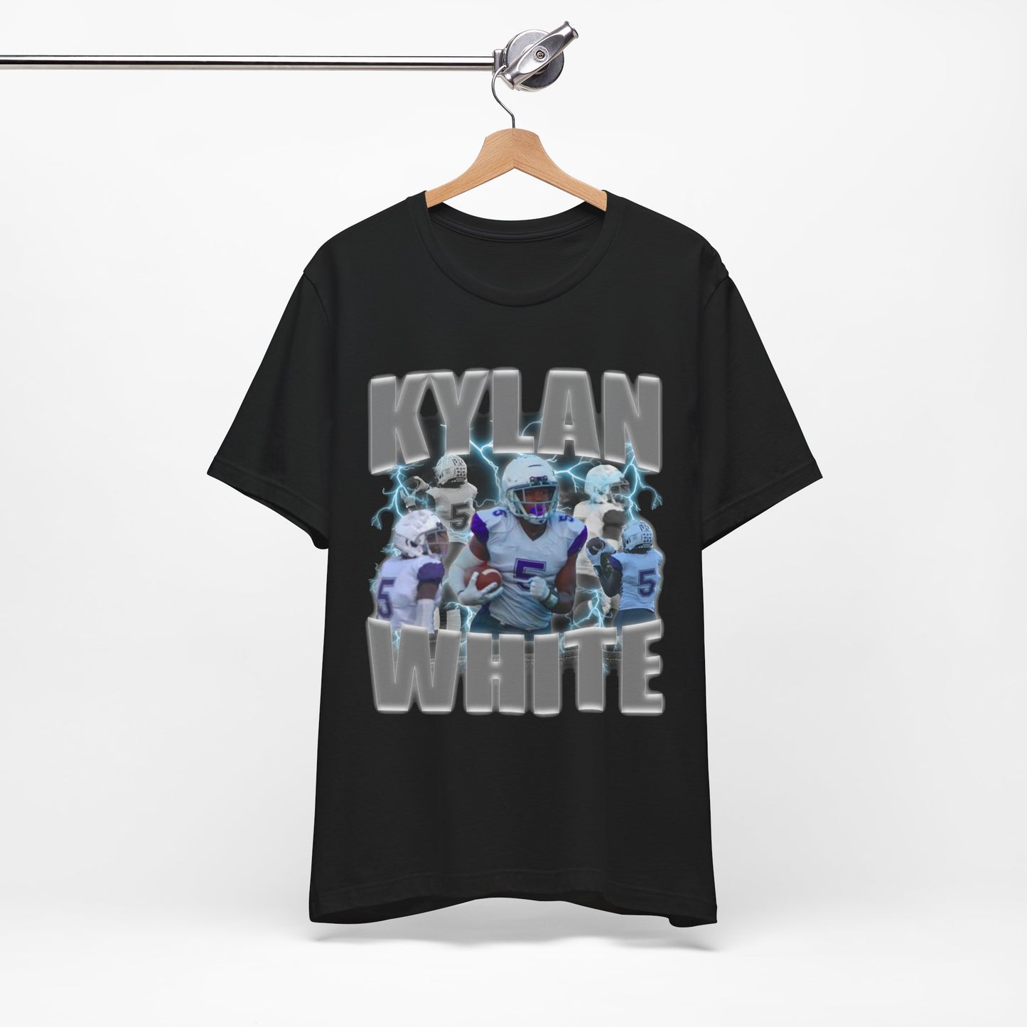 Kylan White Vintage Tee