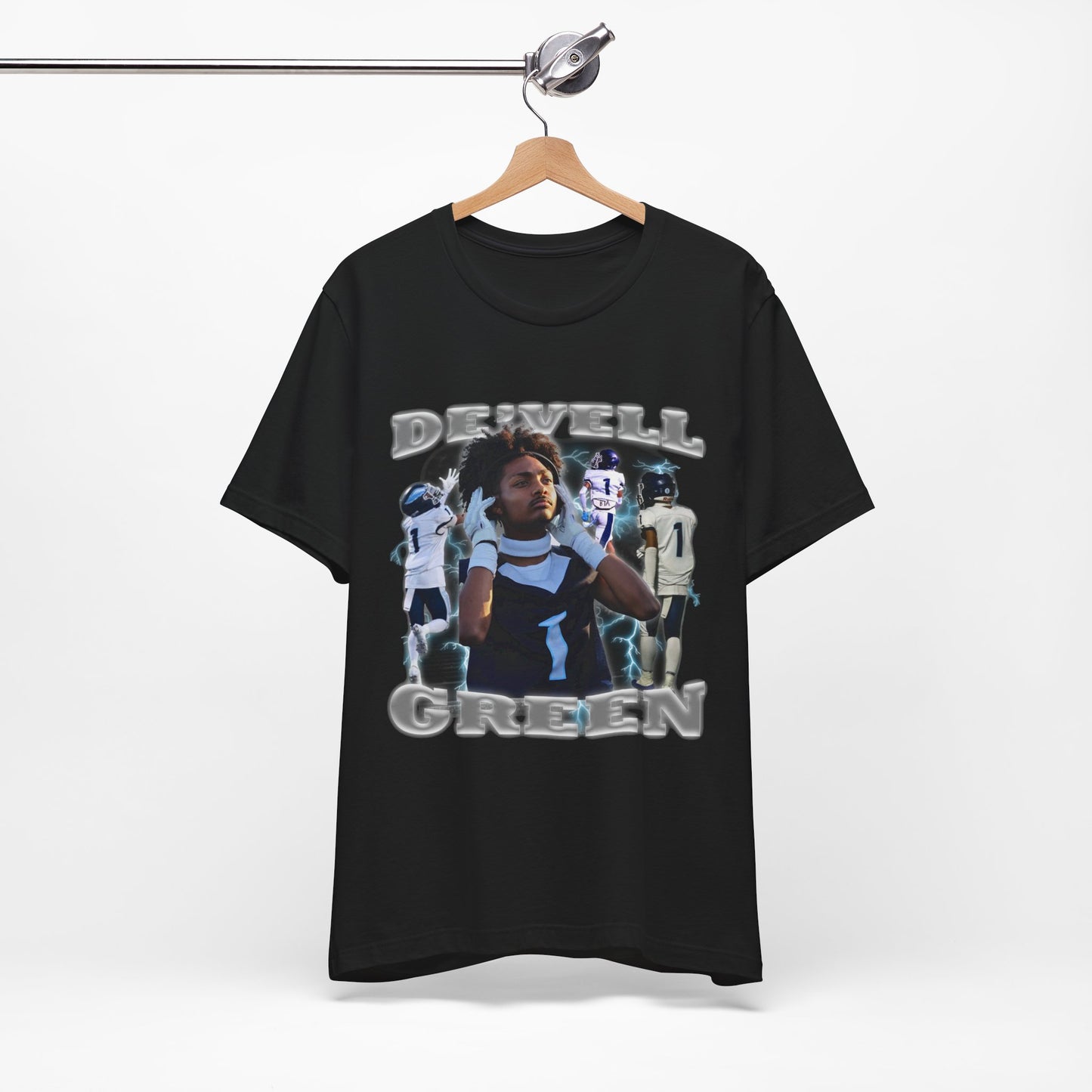 De'Vell Green Vintage Tee