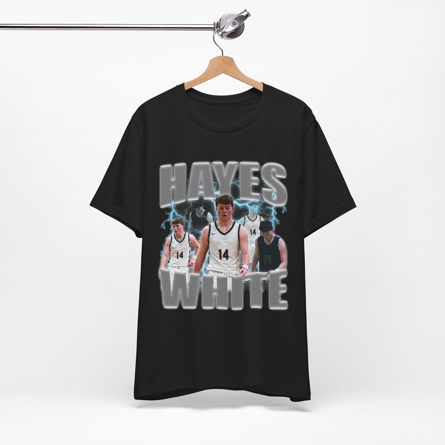 Hayes White Vintage Tee
