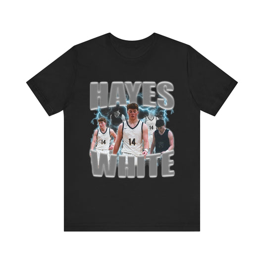 Hayes White Vintage Tee
