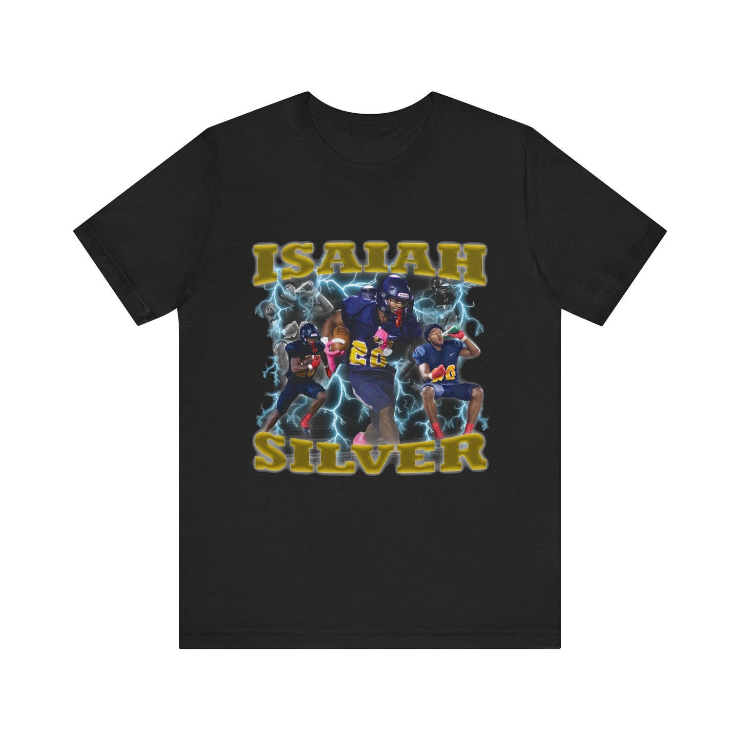 Isaiah Silver Vintage Tee