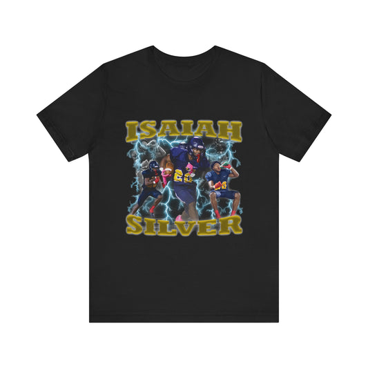 Isaiah Silver Vintage Tee