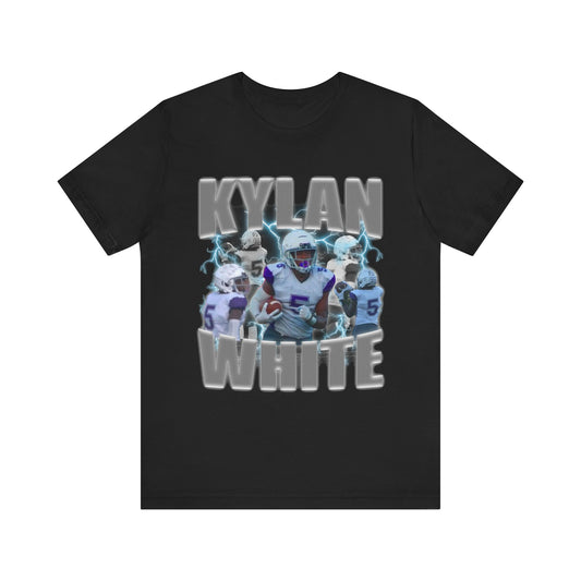 Kylan White Vintage Tee