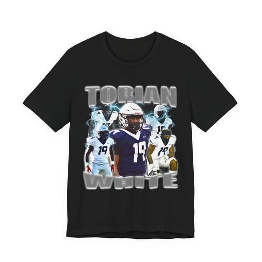Torian White Vintage Tee