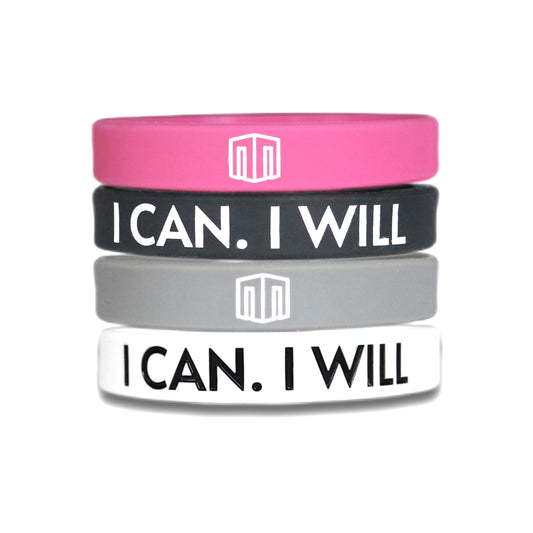 "I CAN. I WILL" 4 Band Pack